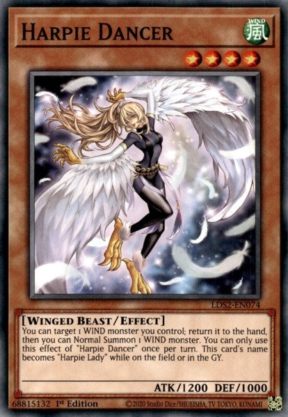 Harpie Dancer (2074) (LDS2) - YuGiOh Single