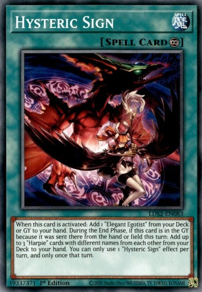 Hysteric Sign (2083) (LDS2) - YuGiOh Single