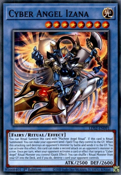 Cyber Angel Izana (2091) (LDS2) - YuGiOh Single