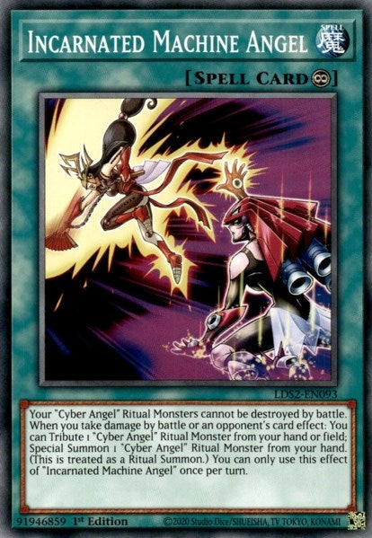Incarnated Machine Angel (2093) (LDS2) - YuGiOh Single