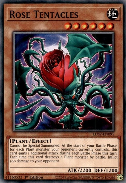 Rose Tentacles (2095) (LDS2) - YuGiOh Single
