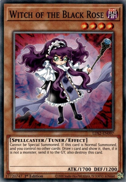 Witch of the Black Rose (2097) (LDS2) - YuGiOh Single
