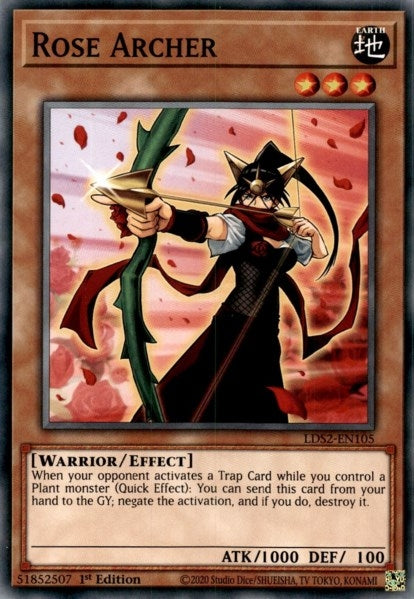 Rose Archer (2105) (LDS2) - YuGiOh Single