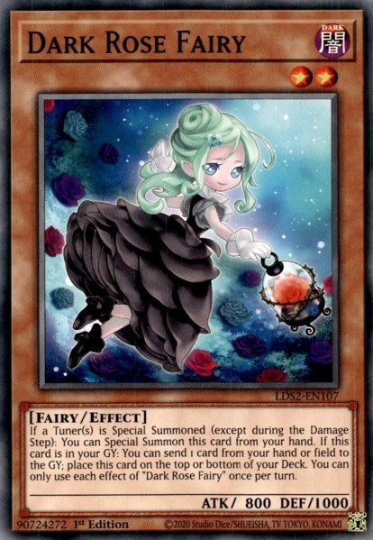Dark Rose Fairy (2107) (LDS2) - YuGiOh Single