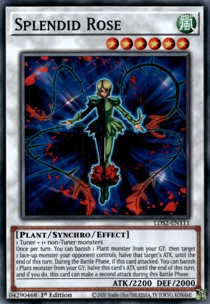Splendid Rose (2111) (LDS2) - YuGiOh Single