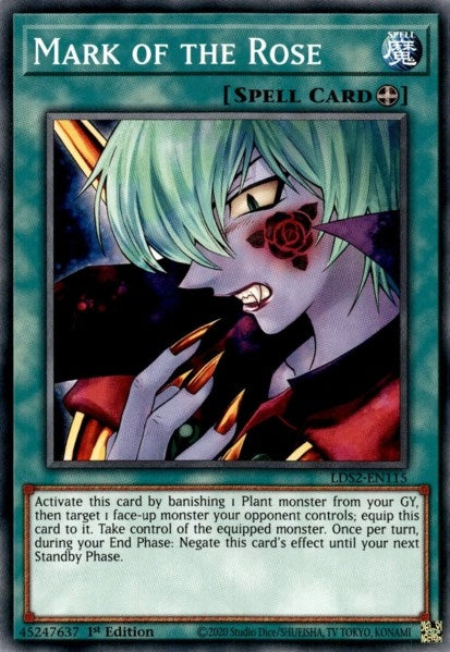 Mark of the Rose (2115) (LDS2) - YuGiOh Single