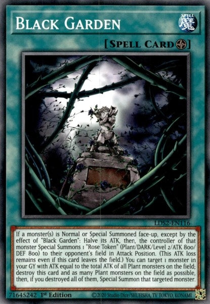 Black Garden (2116) (LDS2) - YuGiOh Single