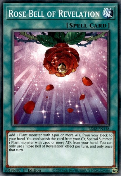 Rose Bell of Revelation (2118) (LDS2) - YuGiOh Single