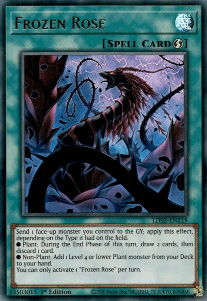 Frozen Rose (2119) (LDS2) - YuGiOh Single