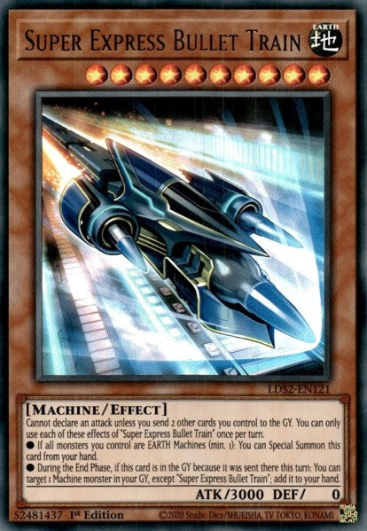 Super Express Bullet Train (2121) (LDS2) - YuGiOh Single