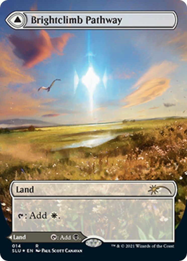 Brightclimb Pathway (Borderless) (14) [SLU] - MTG Single