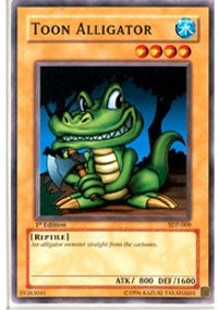 Toon Alligator (9) (SDP) - YuGiOh Single