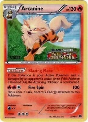 Arcanine - 12/99 (Prerelease) [Staff] (12/99) (PR)