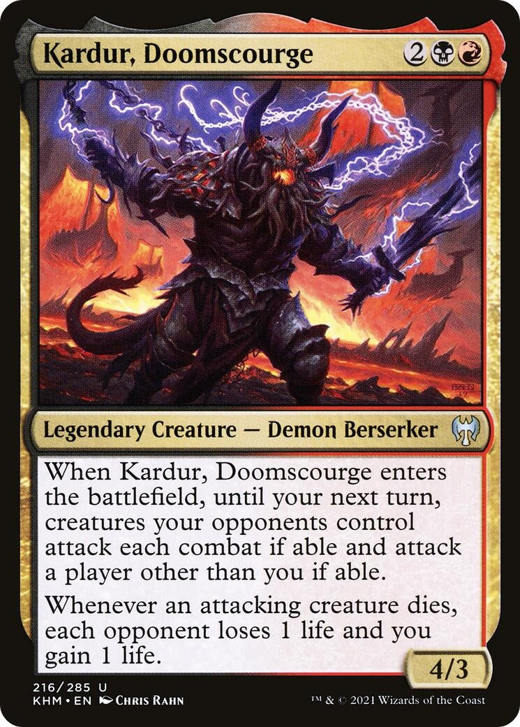Kardur Doomscourge (216) [KHM] - MTG Single