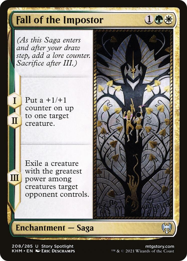 Fall of the Impostor (208) [KHM] - MTG Single
