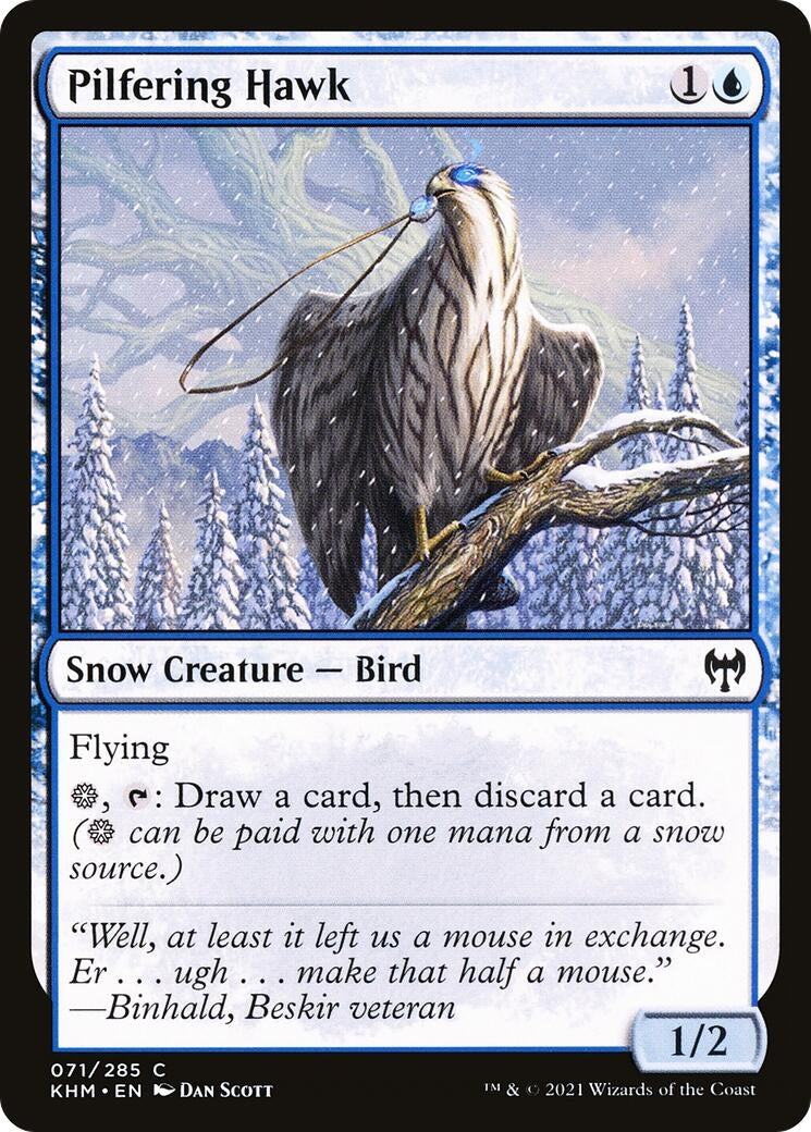 Pilfering Hawk (71) [KHM] - MTG Single