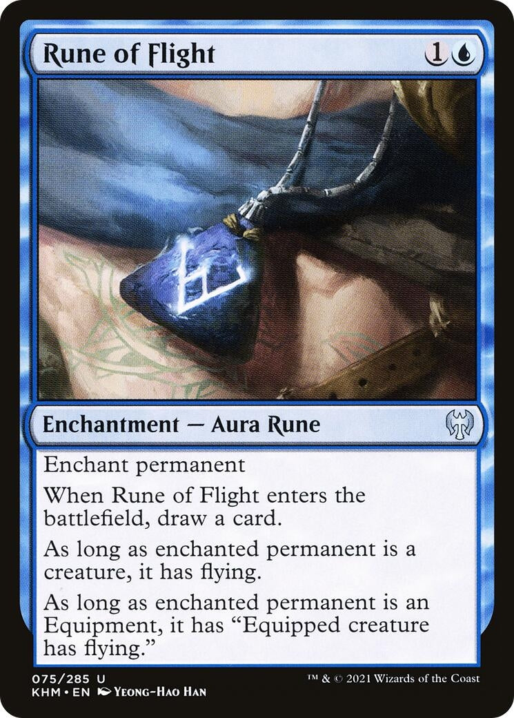 Rune of Flight (75) [KHM] - MTG Single