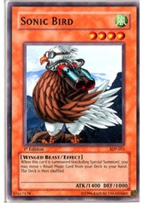 Sonic Bird (11) (SDP) - YuGiOh Single