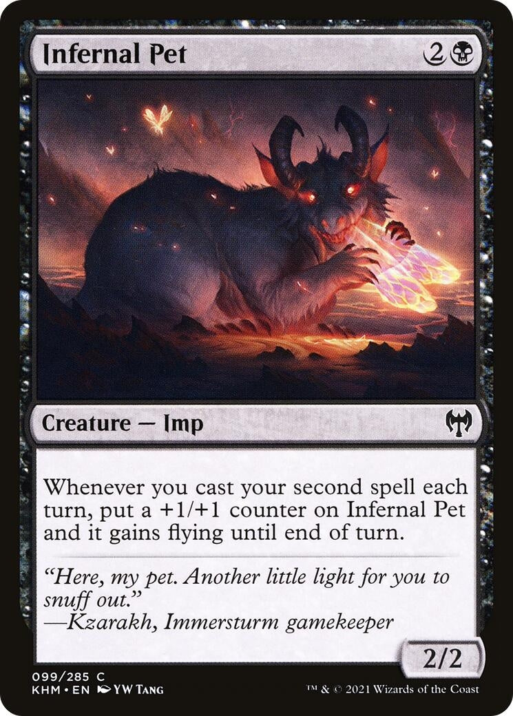 Infernal Pet (99) [KHM] - MTG Single
