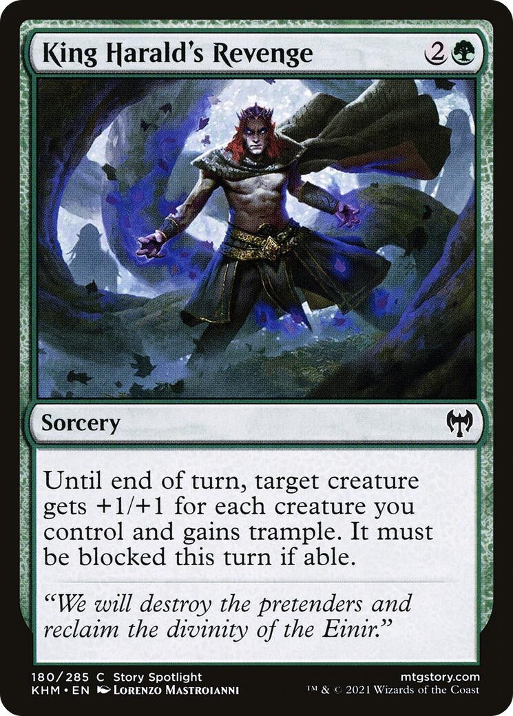 King Harald’s Revenge (180) [KHM] - MTG Single