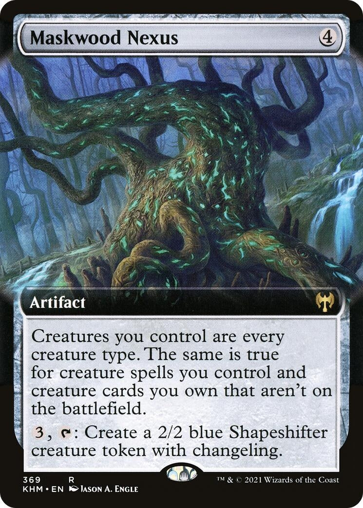 Maskwood Nexus (Extended Art) (369) [KHM] - MTG Single