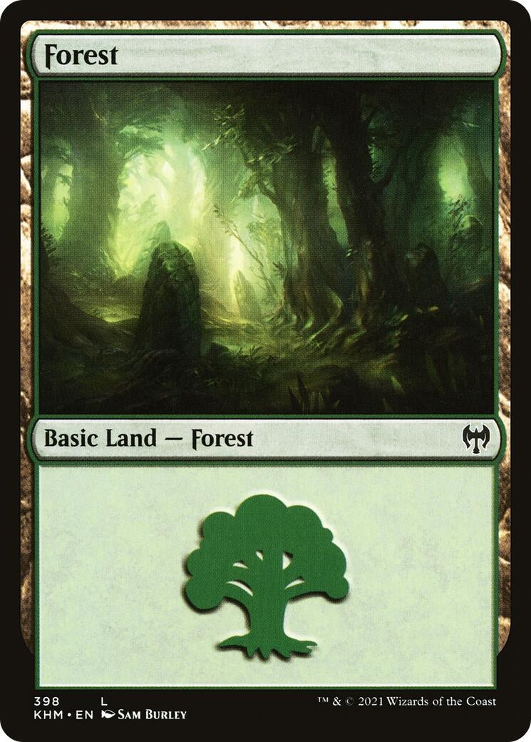 Forest (398) [KHM] - MTG Single