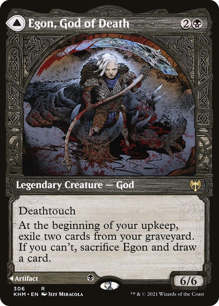 Egon God of Death (Showcase) (306) [KHM] - MTG Single