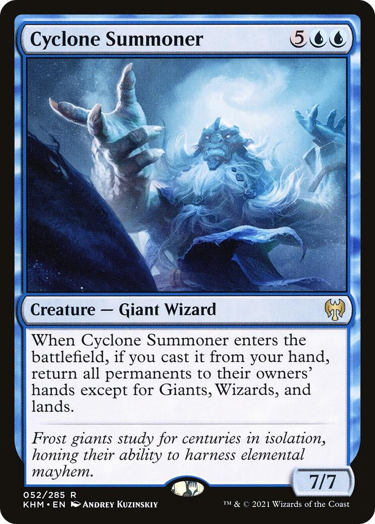 Cyclone Summoner (52) [KHM] - MTG Single