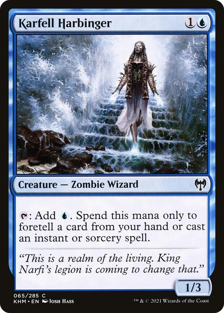 Karfell Harbinger (65) [KHM] - MTG Single