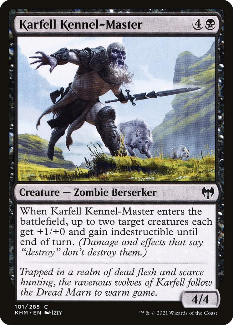 Karfell Kennel-Master (101) [KHM] - MTG Single