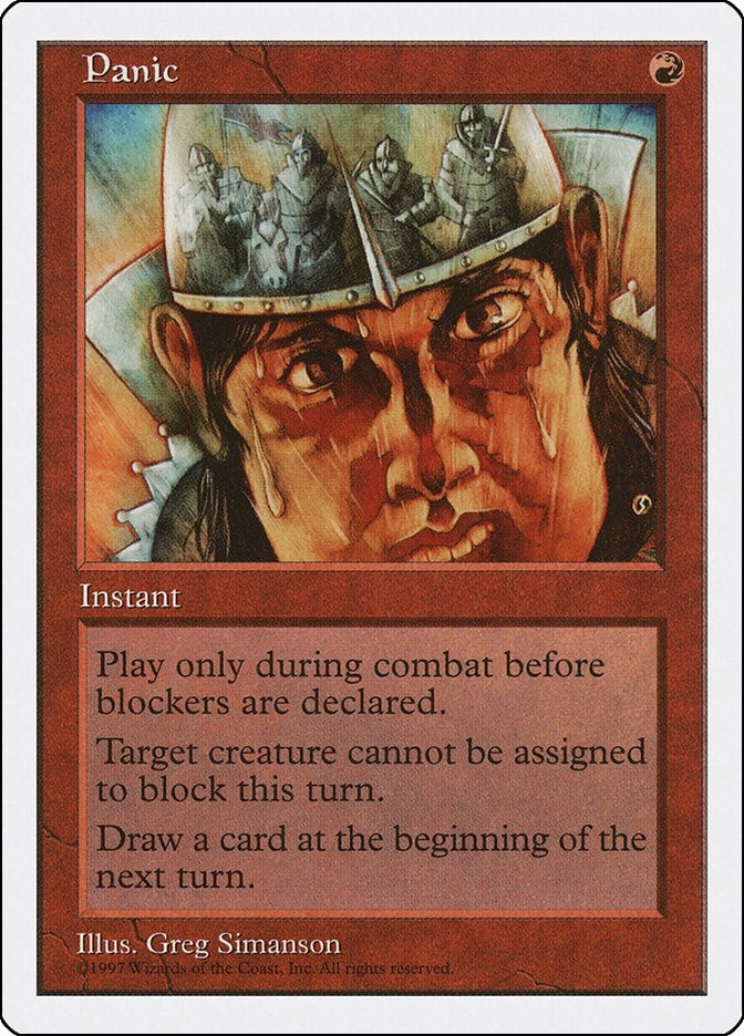 Panic [5ED] - MTG Single