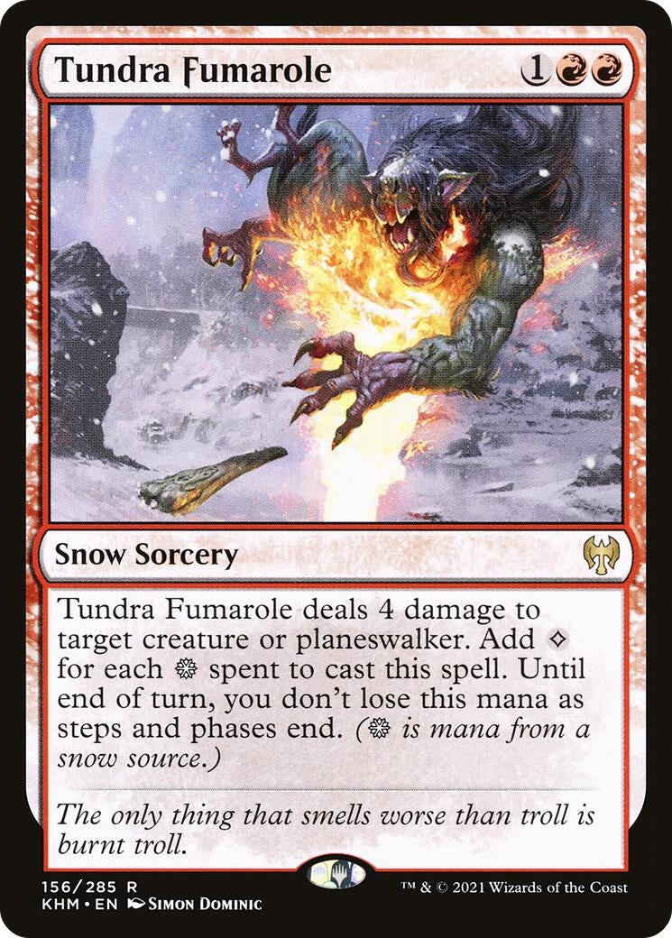 Tundra Fumarole (156) [KHM] - MTG Single