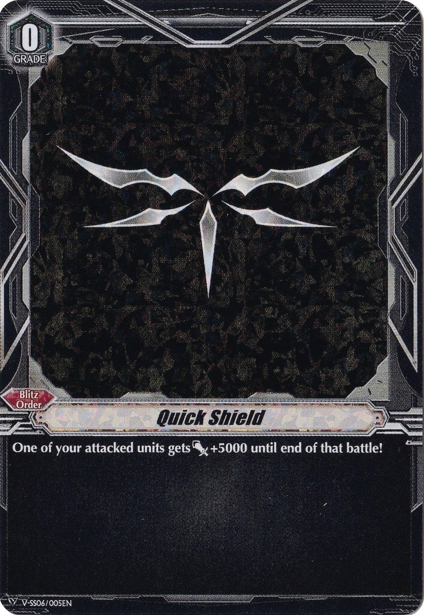 Quick Shield (RRR Foil) (6005) [V-SS06] - Cardfight Vanguard Single