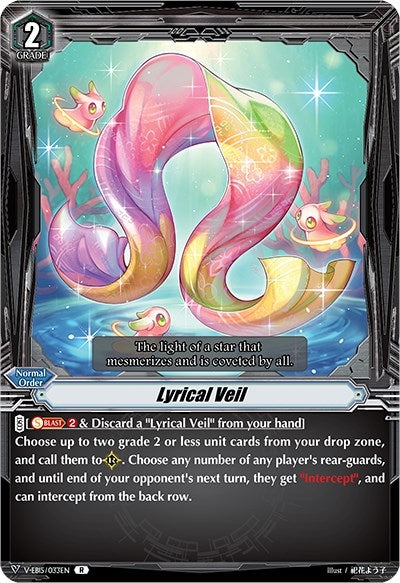 Lyrical Veil (15033) [V-EB15] - Cardfight Vanguard Single
