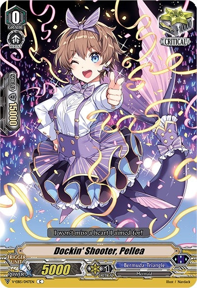 Dockin’ Shooter Pellea (15047) [V-EB15] - Cardfight Vanguard Single