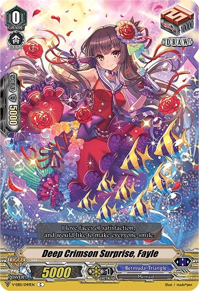 Deep Crimson Surprise Fayle (15049) [V-EB15] - Cardfight Vanguard Single
