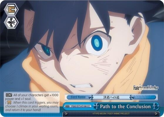 Path to the Conclusion (75100) [FGO/S75] - Weiss Schwarz Single