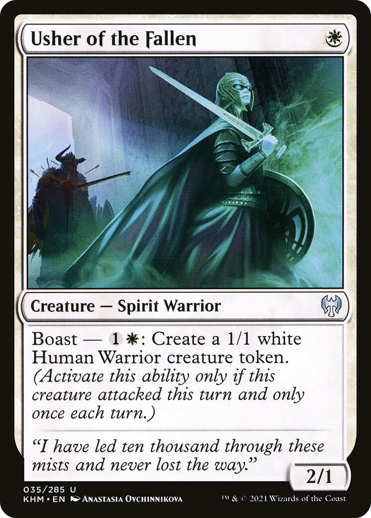 Usher of the Fallen (35) [KHM] - MTG Single