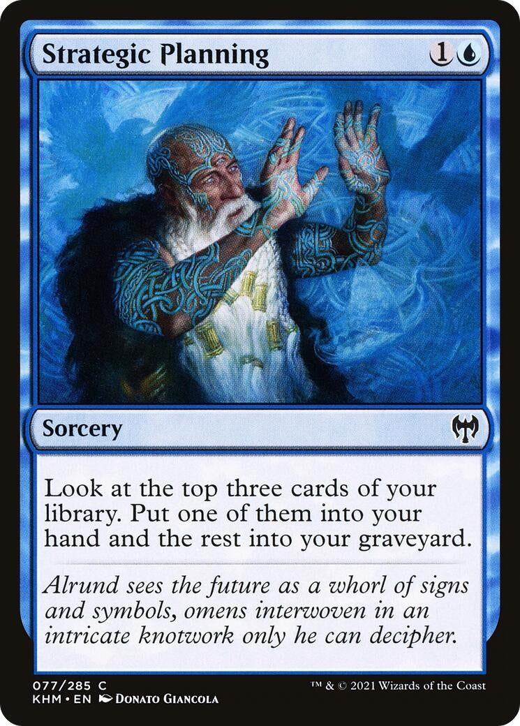 Strategic Planning (77) [KHM] - MTG Single