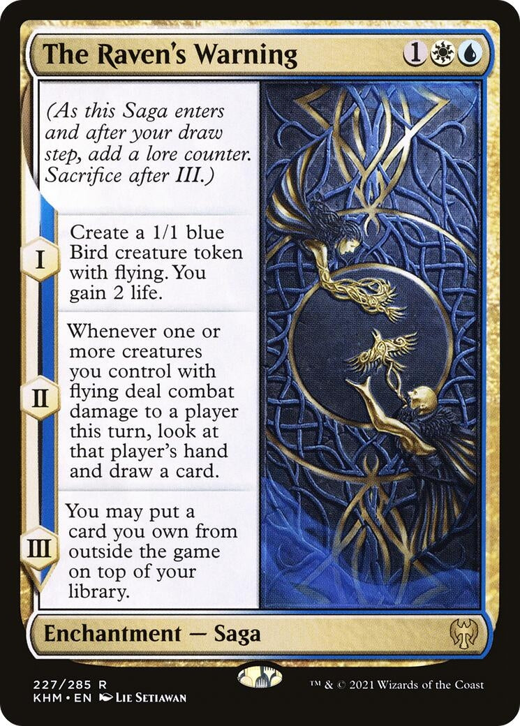The Raven’s Warning (227) [KHM] - MTG Single