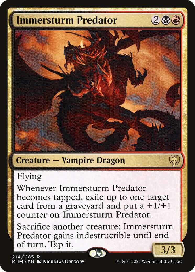 Immersturm Predator (214) [KHM] - MTG Single