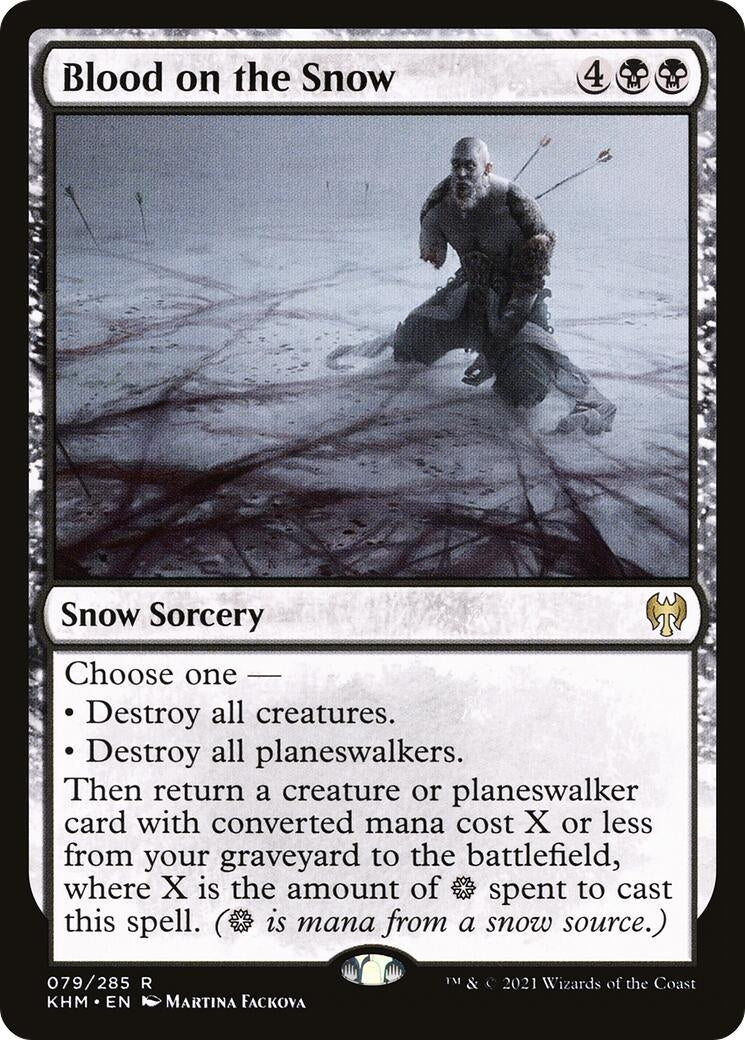 Blood on the Snow (79) [KHM] - MTG Single