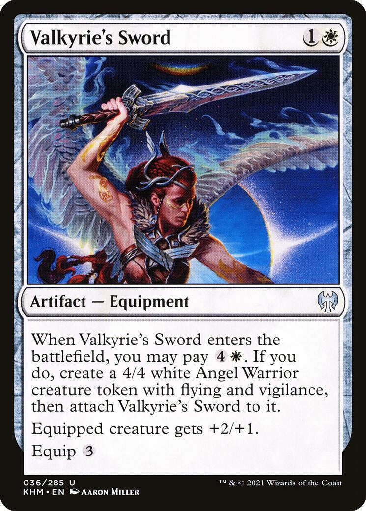 Valkyrie’s Sword (36) [KHM] - MTG Single