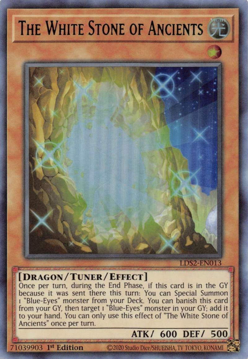 The White Stone of Ancients (Green) (2013) (LDS2) - YuGiOh Single