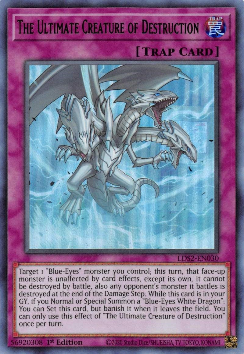 The Ultimate Creature of Destruction (Green) (2030) (LDS2) - YuGiOh Single