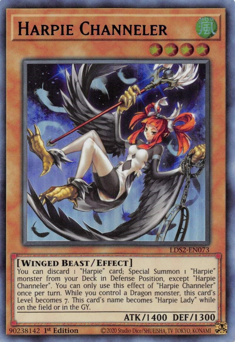 Harpie Channeler (Blue) (2073) (LDS2) - YuGiOh Single
