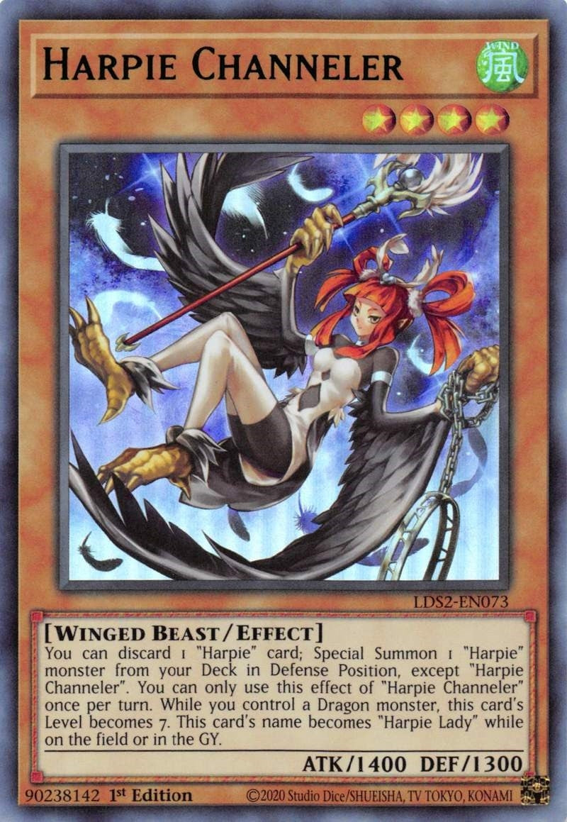 Harpie Channeler (Green) (2073) (LDS2) - YuGiOh Single
