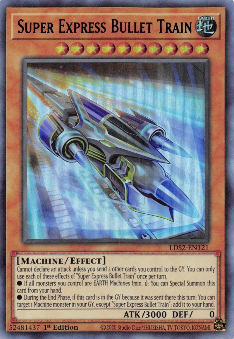 Super Express Bullet Train (Blue) (2121) (LDS2) - YuGiOh Single