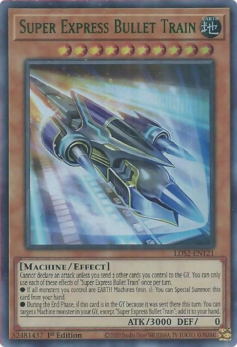 Super Express Bullet Train (Green) (2121) (LDS2) - YuGiOh Single