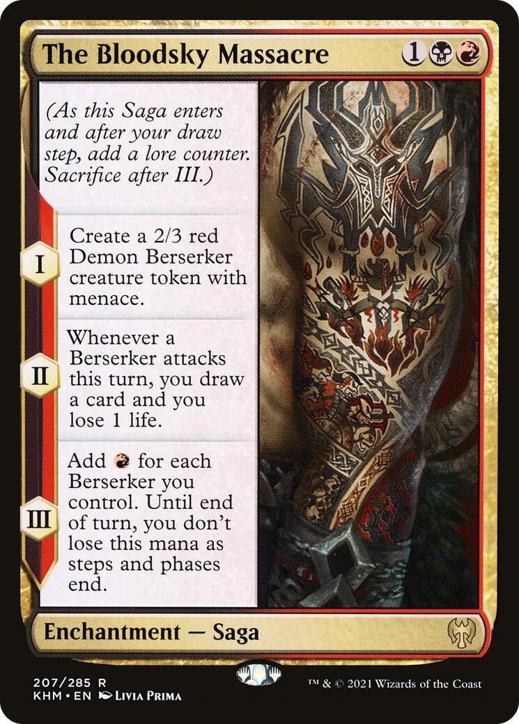 The Bloodsky Massacre (207) [KHM] - MTG Single
